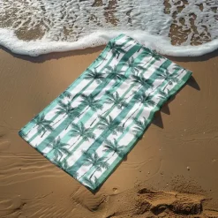 Printed Beach Towel, Lightweight Quick-Dry Sand-Free Beach Blanket, Ideal for Travel, Pool, and Outdoor Use