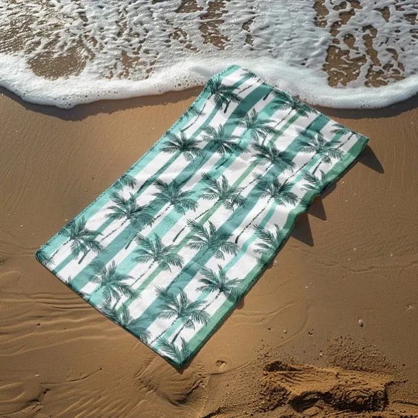 Printed Beach Towel, Lightweight Quick-Dry Sand-Free Beach Blanket, Ideal for Travel, Pool, and Outdoor Use
