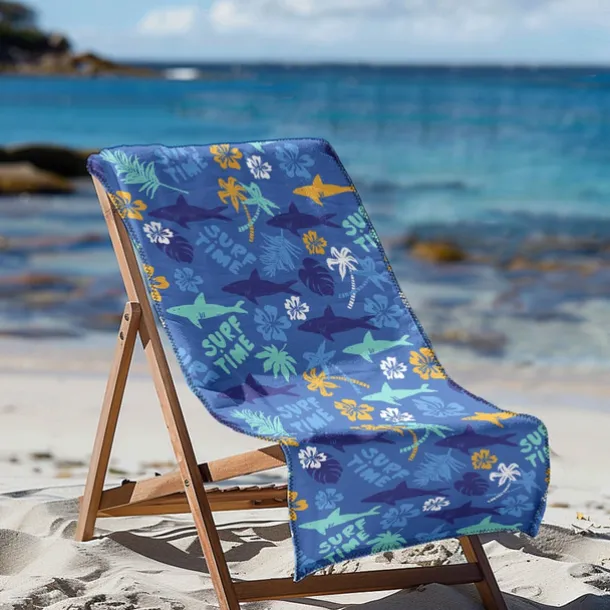 Printed Beach Towel, Lightweight Quick-Dry Sand-Free Beach Blanket, Ideal for Travel, Pool, and Outdoor Use