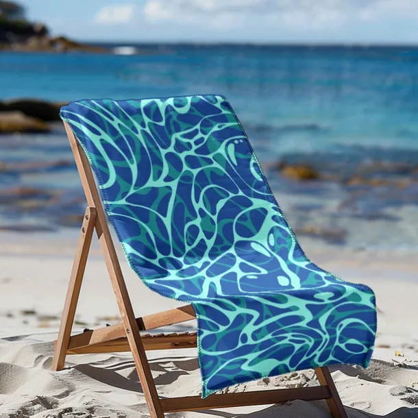 Printed Beach Towel, Lightweight Quick-Dry Sand-Free Beach Blanket, Ideal for Travel, Pool, and Outdoor Use