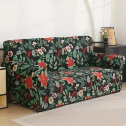 Printed Sofa Cover Elastic Sofa Slipcover L Shaped Couch Cover Furniture Protector For Bedroom Office Living Room Home Decor