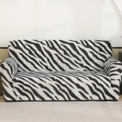 Printed Sofa Cover Elastic Sofa Slipcover L Shaped Couch Cover Furniture Protector For Bedroom Office Living Room Home Decor