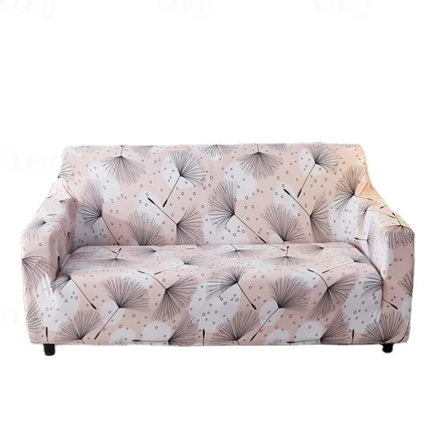 Printed Stretch Jersey Fabric Slipcover for Indoor Use