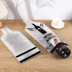 Protective Wine Bottle Cover Wine Travel Bag Wine Bottle Travel Protector Bags Impact-resistant Leak Proof Reusable for Airplane