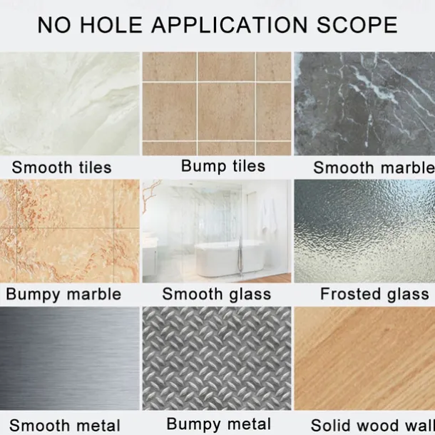 Punch Free Razor Holder Storage Hook Wall Men Shaving Shaver Shelf Bathroom Razor Rack Wall Bathroom Accessories