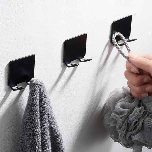 Punch Free Razor Holder Storage Hook Wall Men Shaving Shaver Shelf Bathroom Razor Rack Wall Bathroom Accessories