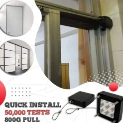 Punch-free Automatic Sensor Door Closer Automatically Close Tension Door Closer Hardware Door Closers Hardware