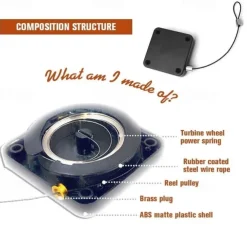 Punch-free Automatic Sensor Door Closer Automatically Close Tension Door Closer Hardware Door Closers Hardware