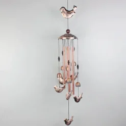 Pure Hand-Made Copper Wind Chimes,Animals Wind Chimes for Outside Clearance Copper Windchimes Outdoors Patio Decor House Warming Gifts Outdoor Wind Chimes Garden Decor for Outside Porch Yard Decoratio