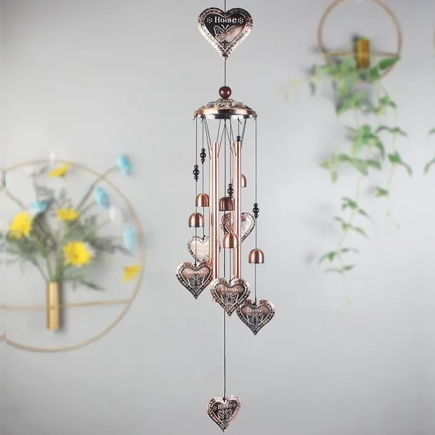 Pure Hand-Made Copper Wind Chimes,Animals Wind Chimes for Outside Clearance Copper Windchimes Outdoors Patio Decor House Warming Gifts Outdoor Wind Chimes Garden Decor for Outside Porch Yard Decoratio