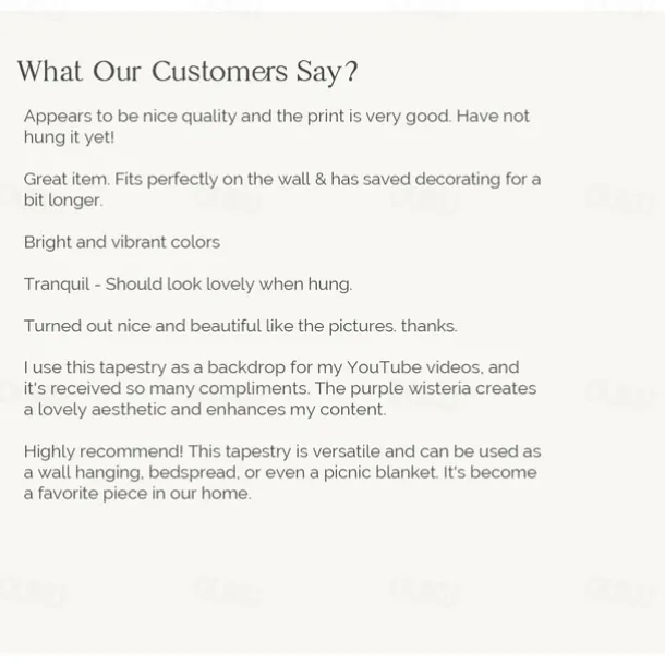 Purple Garden Hanging Tapestry Wall Art Large Tapestry Mural Decor Photograph Backdrop Blanket Curtain Home Bedroom Living Room Decoration Wisteria Flower Waterfall