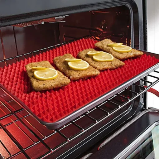 Pyramid Bakeware Pan 4 Nonstick Silicone Baking Mats Pads Moulds Cooking Mat Oven Baking Tray Sheet Kitchen Tools