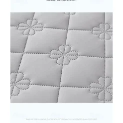 Queen Full King Protective Bed Cover Waterproof Mattress Protector Quilted Fitted Mattress Pad Bed Protector Mattress Cover with Elastic Band Thickened Urine-Proof