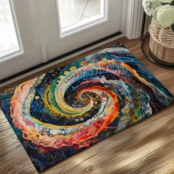 Rainbow Painting Doormat Floor Mats Washable Rugs Kitchen Mat Non-Slip Oil Proof Rug Indoor Outdoor Mat Bedroom Decor Bathroom Mat Entrance Rug