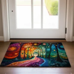 Rainbow Pride Month LGBTQ Doormat Kitchen Mat Floor Mat Non-Slip Area Rug Oil Proof Rug Indoor Outdoor Mat Bedroom Decor Bathroom Mat Entrance Entreyway Rug