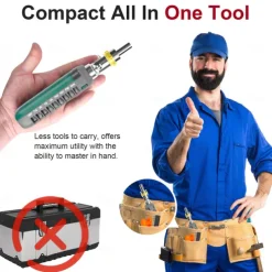 Ratcheting screwdriver set Tool Kit 14-in-1 Screw Driver Set Kit Multi Screwdriver with Magnetic Tip, 180 Degree Adjustable Angle Screwdriver Set Repair Tool