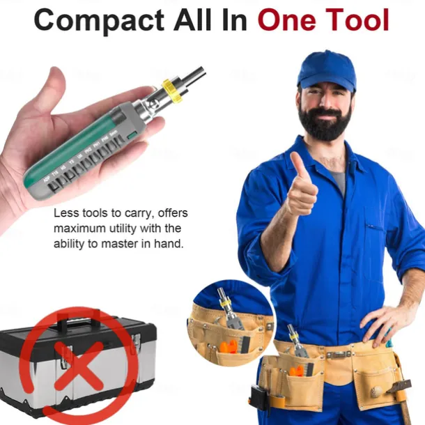 Ratcheting screwdriver set Tool Kit 14-in-1 Screw Driver Set Kit Multi Screwdriver with Magnetic Tip, 180 Degree Adjustable Angle Screwdriver Set Repair Tool