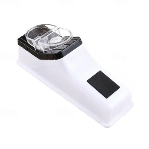 Rechargeable Electric Knife Sharpener - Fast and Automatic Sharpening for Kitchen Knives and Scissors
