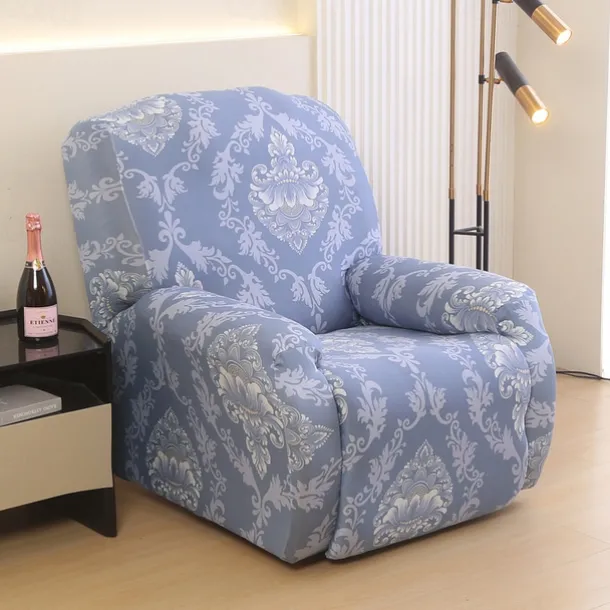 Recliner Sofa Cover Non-Slip All-Inclusive Massage Lazy Boy Single Seat Couch Cover Durable Armchair Slipcover Stretchable Protector for Living Room or Office Furniture