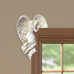 Redemption Angel Door Frame Pendant Awakening Angel Wings Pendant Door Frame Decoration Resin Pendant Decoration