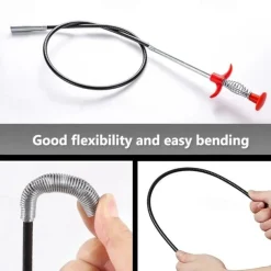 Retractable Claw Stick, Drain Snake, Drain Hair Clog Remover For Drains, Sink, Toilet Clean Dryer Vents, 60cm/23.62in