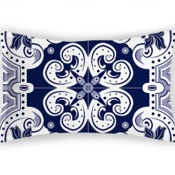 Retro Pillowcases, Classical Elegant Flannel Twill Imitation Pillowcases, Home Bedding, Printed Satin, New Chinese Style Pillowcases