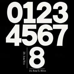 Reusable Molds For Cakes Number Design PET Baking Cake Decorating Tool Wedding Birthday Baking Pastry Confectionery Accessories