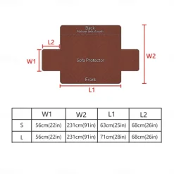 Reversible Recliner Covers Sofa Covers for Dogs,Sofa Slipcover,Couch Covers for 3 Cushion Couch,Couch Protector with Pockets