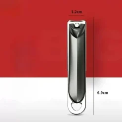 RIMEI Nail Clippers Anti Splash Fingernail Cutter Stainless Steel Manicure Tools Nail Scissors Detachable Design Nail Trimmer