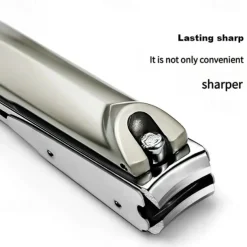 RIMEI Nail Clippers Anti Splash Fingernail Cutter Stainless Steel Manicure Tools Nail Scissors Detachable Design Nail Trimmer