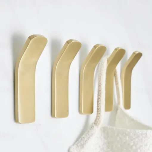 Robe Hook Creative Metal 5pcs Wall Mounted