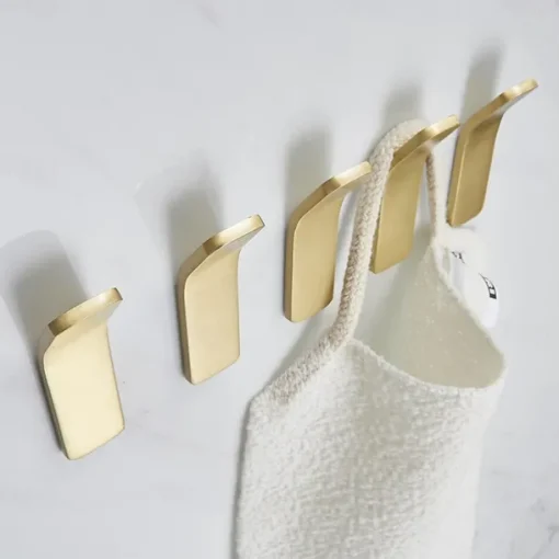 Robe Hook Creative Metal 5pcs Wall Mounted