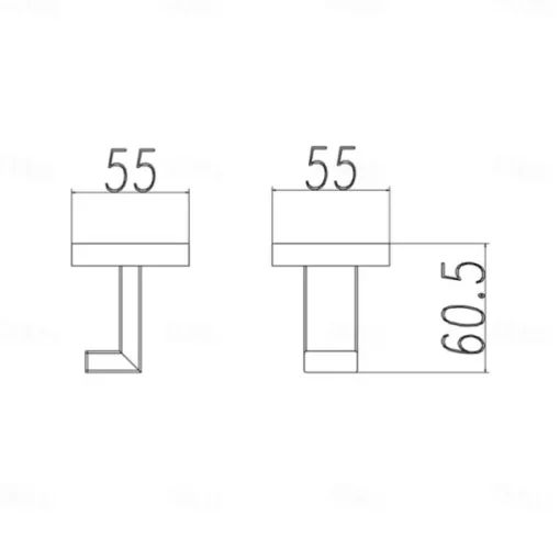 Robe Hook New Design / Creative Contemporary / Antique Metal 5pcs - Bathroom Wall Mounted