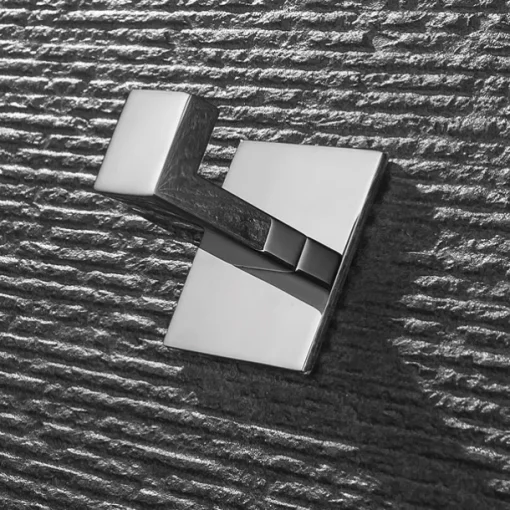 Robe Hook New Design / Self-adhesive / Creative Contemporary / Modern Metal 2pcs - Bathroom Wall Mounted
