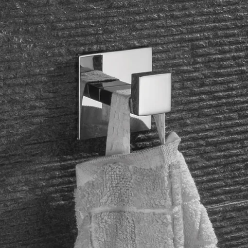 Robe Hook New Design / Self-adhesive / Creative Contemporary / Modern Metal 2pcs - Bathroom Wall Mounted