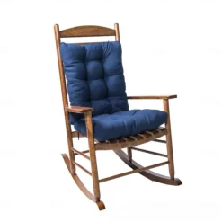 Rocking Chair Cushion Set Back Chair Cushion Indoor Outdoor Non-Slip Soft Thickened Patio Chaise Lounger Cushion Overstuffed Patio Chair Cushion