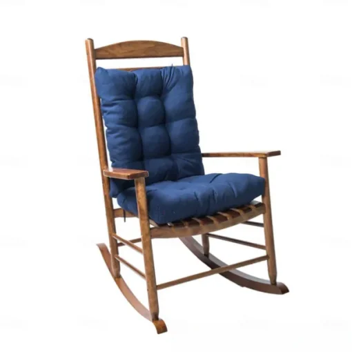 Rocking Chair Cushion Set Back Chair Cushion Indoor Outdoor Non-Slip Soft Thickened Patio Chaise Lounger Cushion Overstuffed Patio Chair Cushion