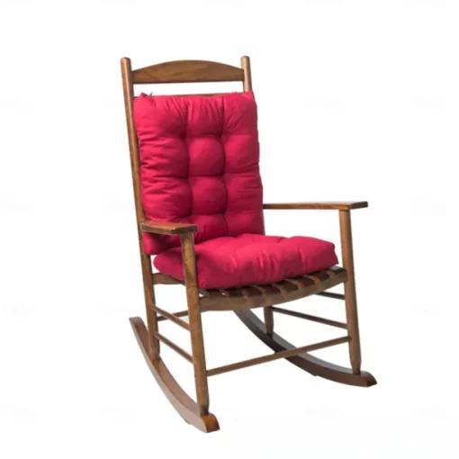 Rocking Chair Cushion Set Back Chair Cushion Indoor Outdoor Non-Slip Soft Thickened Patio Chaise Lounger Cushion Overstuffed Patio Chair Cushion