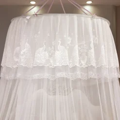 Romantic Bilayer Small Lace Mosquito Net Mosquito Net for Children Mosquito Net Tent Double-Deck Gauze Mosquito Net