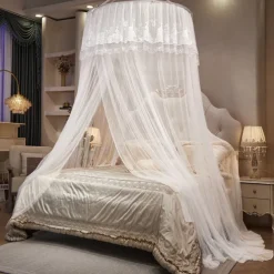 Romantic Bilayer Small Lace Mosquito Net Mosquito Net for Children Mosquito Net Tent Double-Deck Gauze Mosquito Net