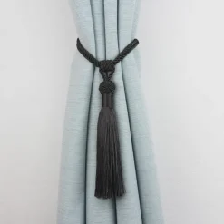 Rope Curtain Tassel Tie Backs Curtain Fringe Tiebacks Holdbacks Window Drapes Curtain Strap Buckle Holder Window Decorative Accessories