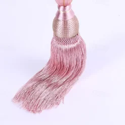 Rope Curtain Tassel Tie Backs Curtain Fringe Tiebacks Holdbacks Window Drapes Curtain Supplies Rope Room Accessories