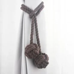 Rope Curtain Tassel Tie Backs Curtain Fringe Tiebacks Holdbacks Window Drapes Curtain Strap Buckle Holder Window Decorative Accessories