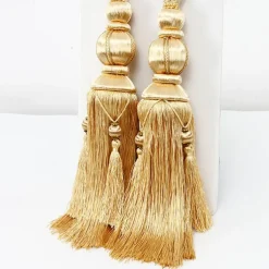 Rope Curtain Tassel Tie Backs Curtain Fringe Tiebacks Holdbacks Window Drapes Curtain Supplies Rope Room Accessories
