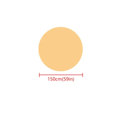 Round Tablecloth,Stain Resistance Cotton Linen Table Cloth,Table Cover for Kitchen Dining Table, Buffet Parties and ​Camping