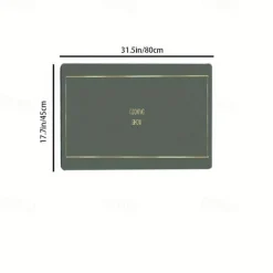 Rubber Backing Kitchen Floor Mat Non-slip Waterproof Oil-proof Kitchen Rugs Super Absorbent Quick Dry Bathroom Mats Washable Indoor Door Mat Home Decor Room Runner Rugs