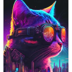 80s 90s Wall Art Colorful Neon Gamer Controller Canvas Poster Fantasy Earphones Esports Gaming Wall Art Painting For Kawaii Room Decor