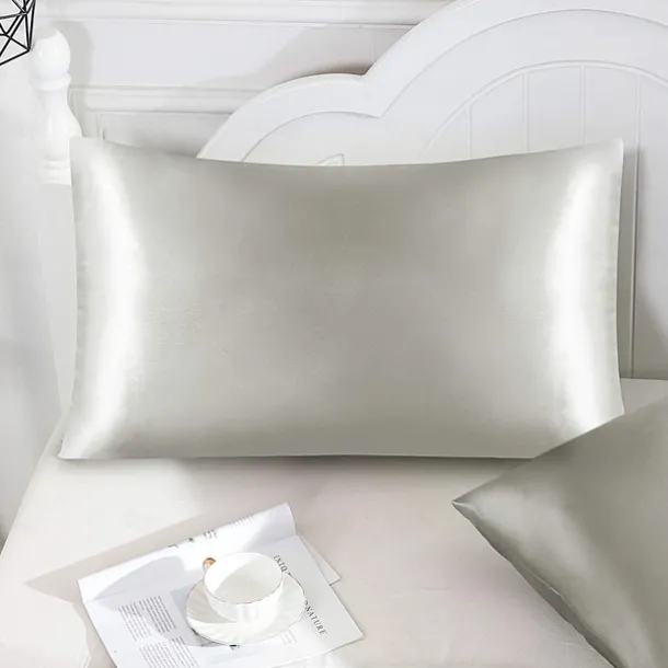 Satin Envelope Zipperless Pillowcase Simulated Silk Cold Feeling Pillowcase Pillow Cover