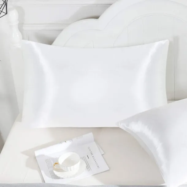 Satin Envelope Zipperless Pillowcase Simulated Silk Cold Feeling Pillowcase Pillow Cover