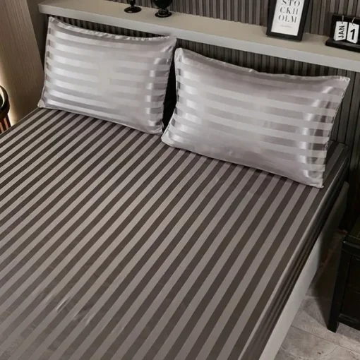 Satin Ice Silk Four-piece Set European American Sheets Bed Sheets Bedding